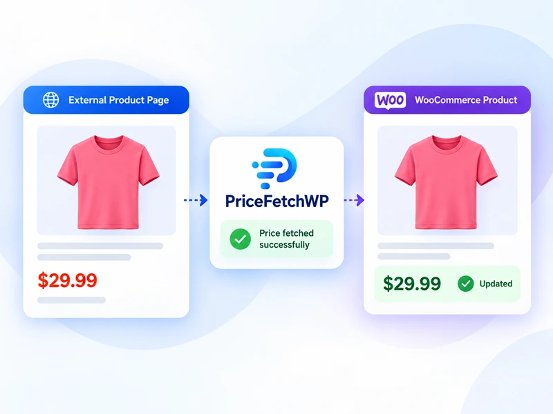 PriceFetchWP WordPress external price plugin